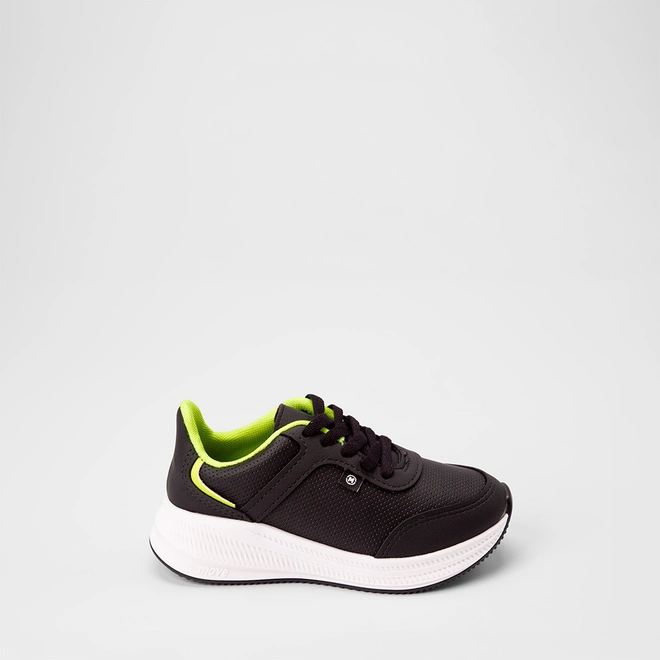Tênis Casual Infantil Molekinho Preto