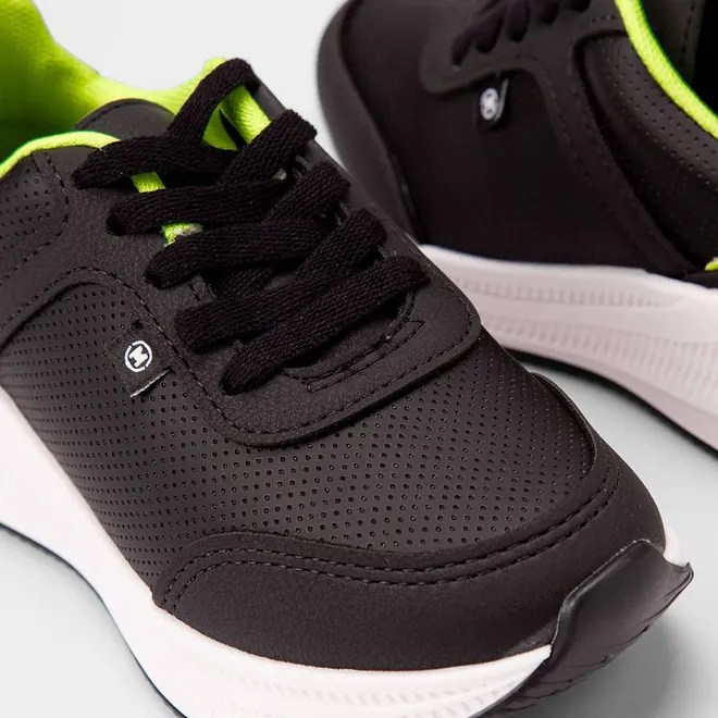 Tênis Casual Infantil Molekinho Preto