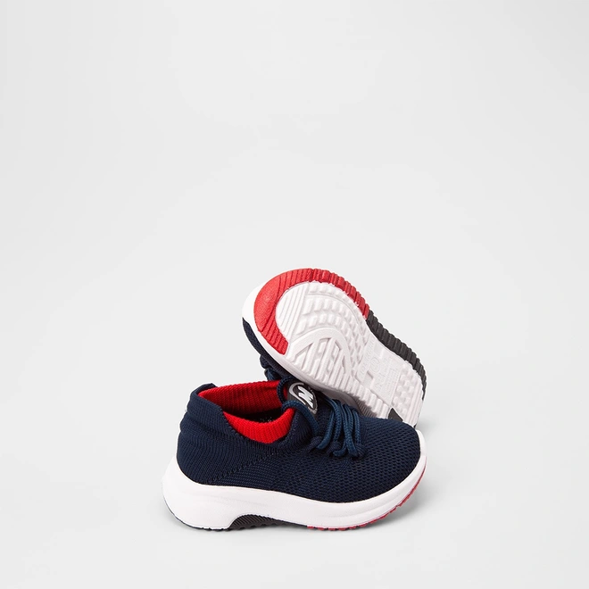Tênis Casual Bebê Molekinho Knit Marinho