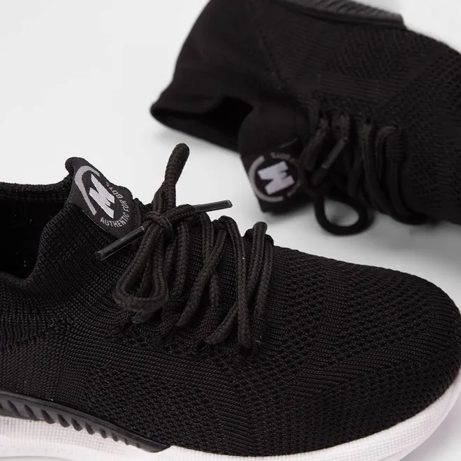 Tênis Casual Molekinho Knit Preto