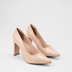 Scarpin Feminino Gabriela Salto Alto Nude