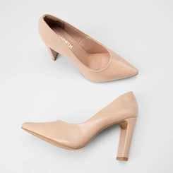 Scarpin Feminino Gabriela Salto Alto Nude