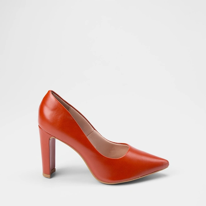 Scarpin Feminino Gabriela Salto Alto Vermelho