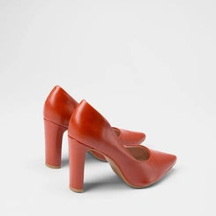 Scarpin Feminino Gabriela Salto Alto Vermelho