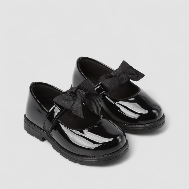Mocassim Menina Gabrielinha Detalhe Laço Preto