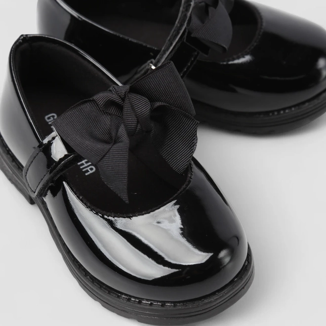 Mocassim Menina Gabrielinha Detalhe Laço Preto