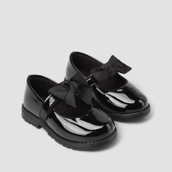 Mocassim Menina Gabrielinha Detalhe Laço Preto