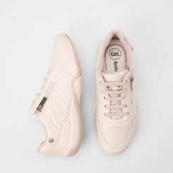 Tênis Casual Feminino Kolosh com Palmilha Conforto Nude