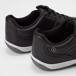 Tênis Casual Feminino Kolosh Elástico & Zíper Preto