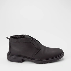 Bota Masculina Bow River Nobuck & Couro Preto