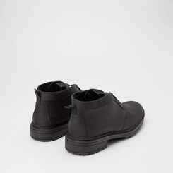 Bota Masculina Bow River Nobuck & Couro Preto