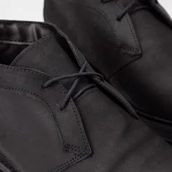 Bota Masculina Bow River Nobuck & Couro Preto