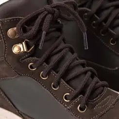 Bota Coturno Masculina Bow River Couro Recorte Nobuck Marrom