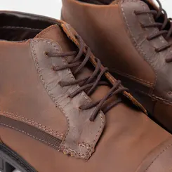 Bota Coturno Masculina Bow River Couro Marrom