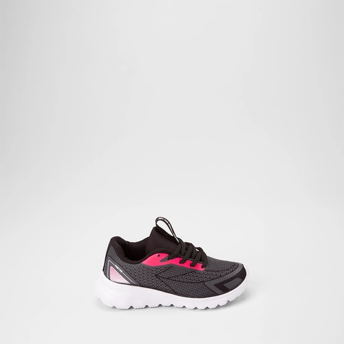 Tênis Esportivo Infantil Vertus Preto & Rosa