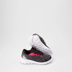Tênis Esportivo Infantil Vertus Preto & Rosa
