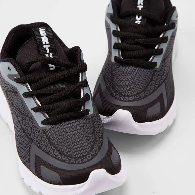 Tênis Esportivo Infantil Vertus Preto