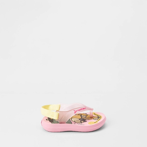 Chinelo Bebê Rider Capivara Glitter Rosa