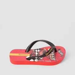 Chinelo Infantil Ipanema Hot Wheels Vermelho