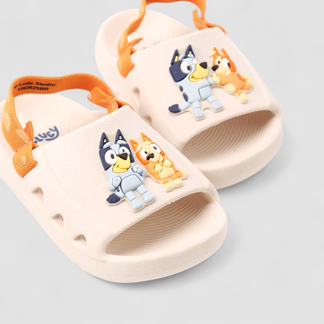 Slide Bebê Grendene Kids Bluey & Bingo Bege