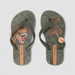 Chinelo Infantil Ipanema Jurassic Park Verde