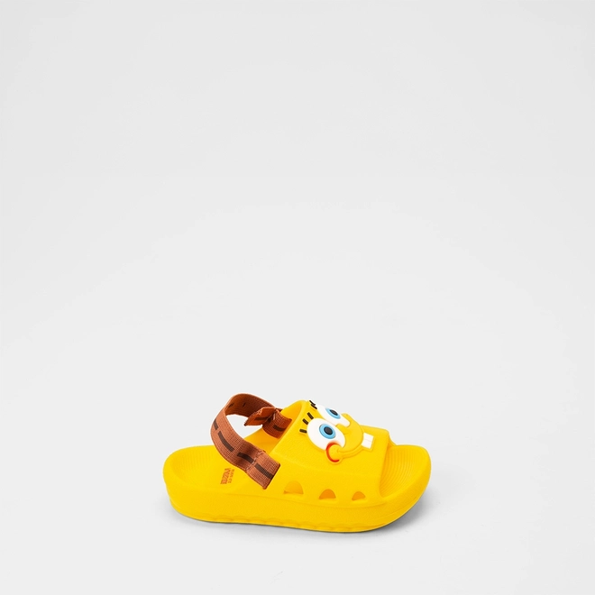 Chinelo Bebê Grendene Kids Bob Esponja Amarelo
