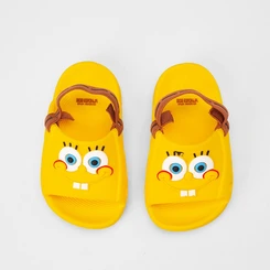Chinelo Bebê Grendene Kids Bob Esponja Amarelo