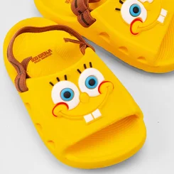 Chinelo Bebê Grendene Kids Bob Esponja Amarelo