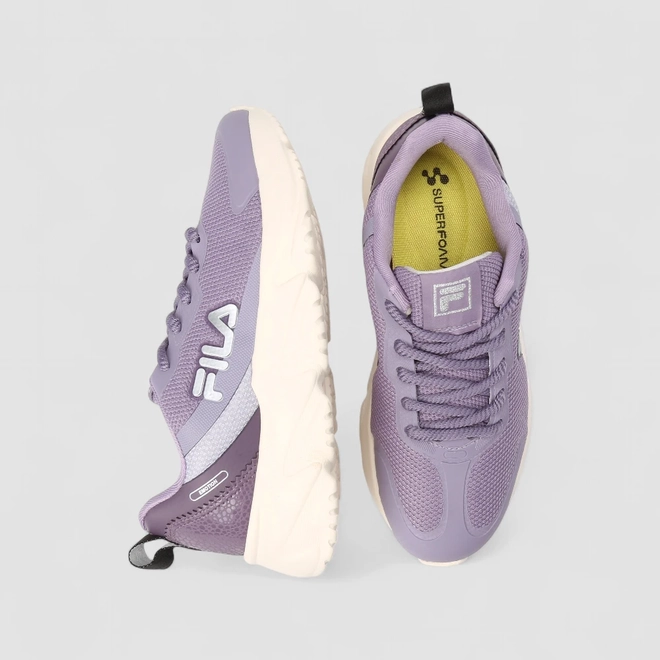 Tênis Esportivo Feminino Fila Mesh Lilás
