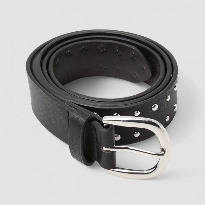 Cinto Feminino Gabriela Rebites Preto