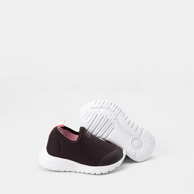 Slip On Bebê Sua Cia Calce Fácil Preto