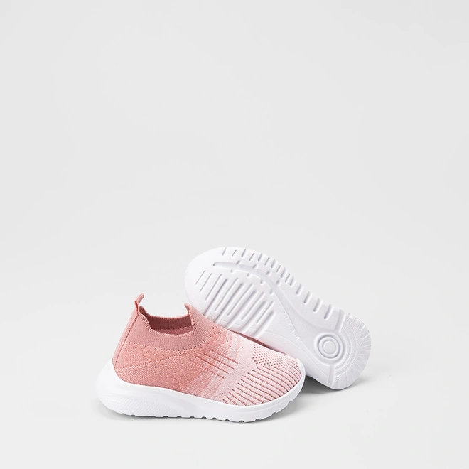 Slip On Bebê Sua Cia Calce Fácil Rosa