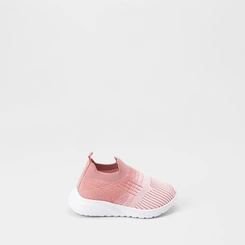 Slip On Bebê Sua Cia Calce Fácil Rosa