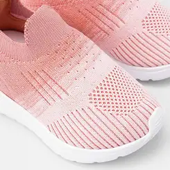 Slip On Bebê Sua Cia Calce Fácil Rosa