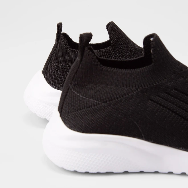 Slip On Bebê Sua Cia Calce Fácil Preto & Branco