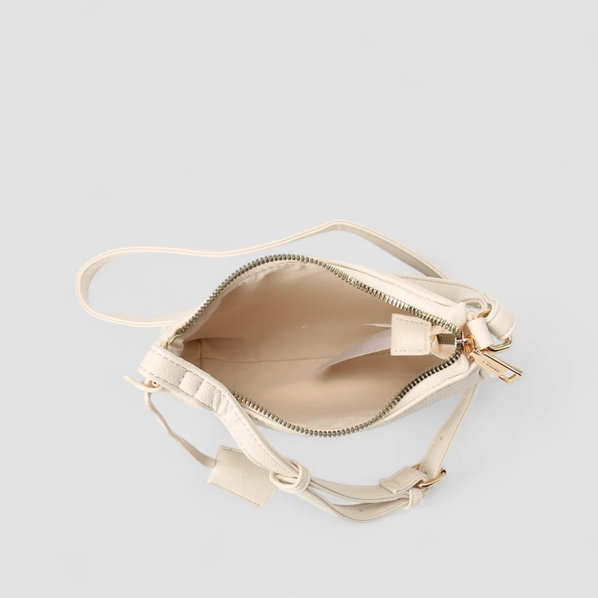 Bolsa Transversal Gabriela Pequena Off White