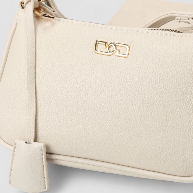 Bolsa Transversal Gabriela Pequena Off White