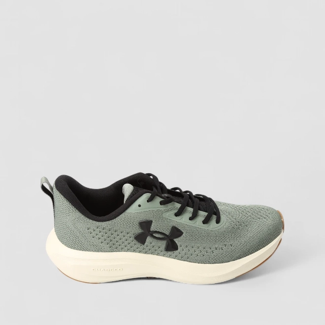 Tênis Esportivo Masculino Under Armour Charged Sunny Corrida Verde