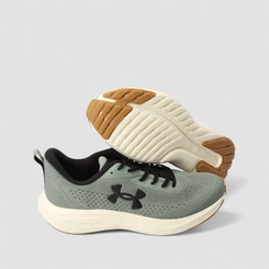 Tênis Esportivo Masculino Under Armour Charged Sunny Corrida Verde