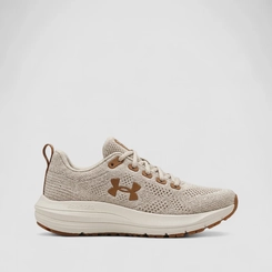 Tênis Esportivo Masculino Under Armour Charged Sunny Corrida Bege