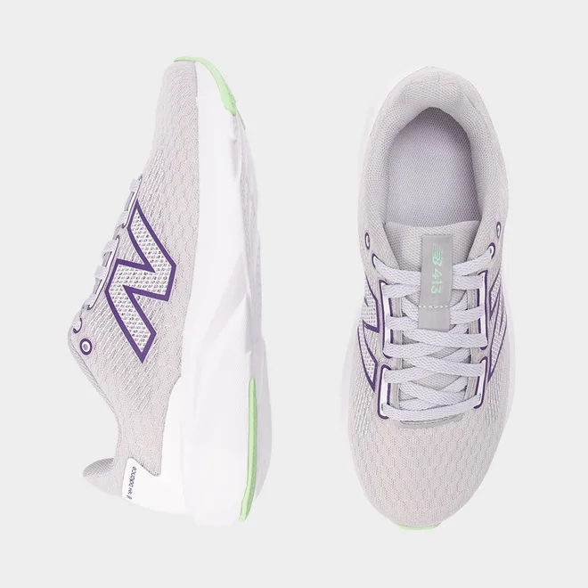 Tênis Esportivo Feminino New Balance 413 V3 Cinza