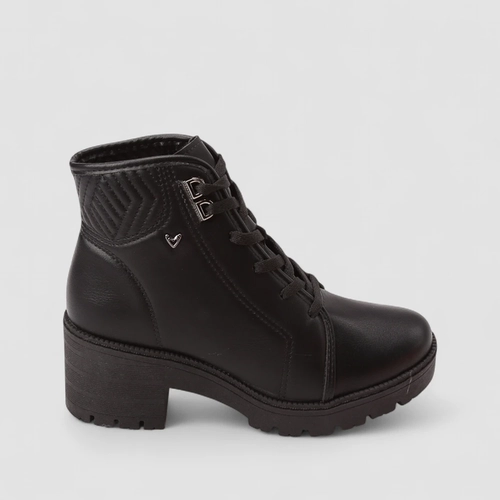 Bota Coturno Feminino Mississipi Tratorado Preto