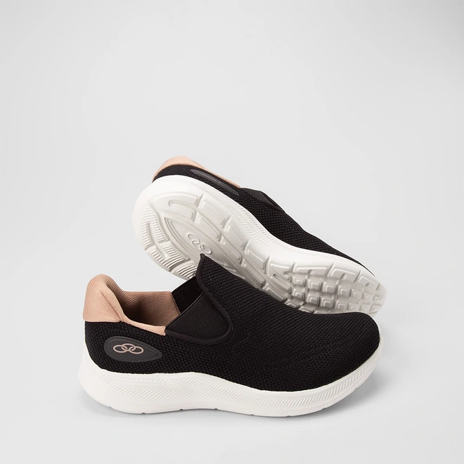 Slip On Feminino Olympikus Flutua 2 Original Preto