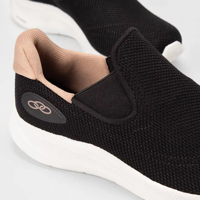 Slip On Feminino Olympikus Flutua 2 Original Preto