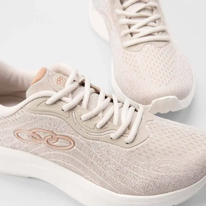 Tênis Esportivo Feminino Olympikus Original Venus 3 Off White