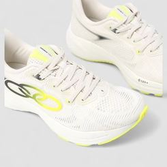 Tênis Esportivo Feminino Olympikus Mesh Neon Off White