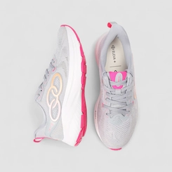 Tênis Esportivo Feminino Olympikus Swift 5 Cinza & Rosa