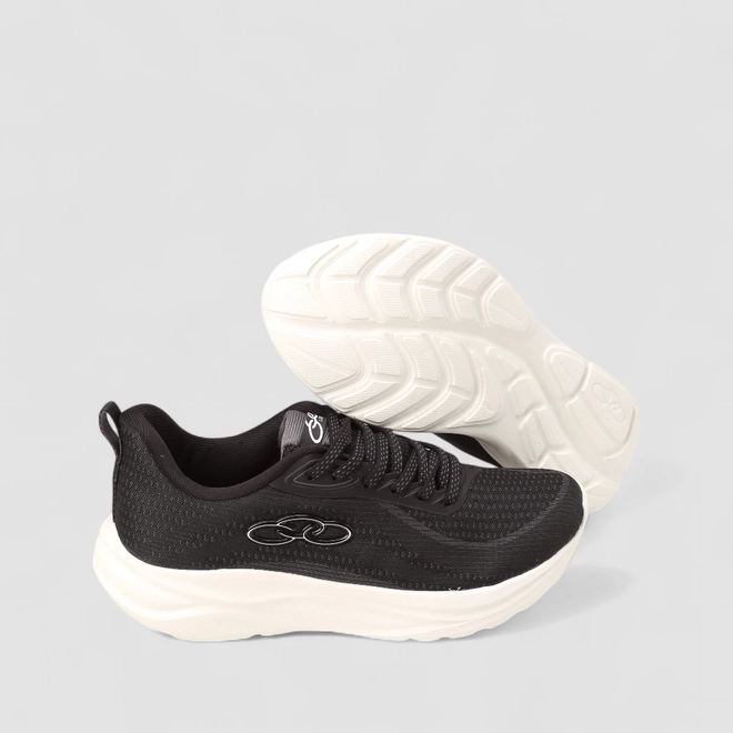 Tênis Esportivo Feminino Olympikus Lumi Original Preto