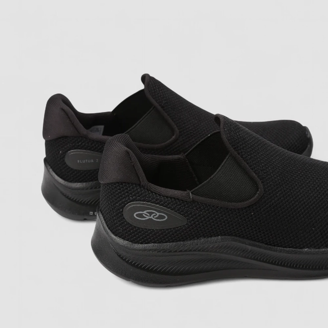 Tênis Esportivo Feminino Olympikus Slip On Preto