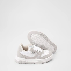 Tênis Casual Infantil Vertus Detalhe Recorte Branco